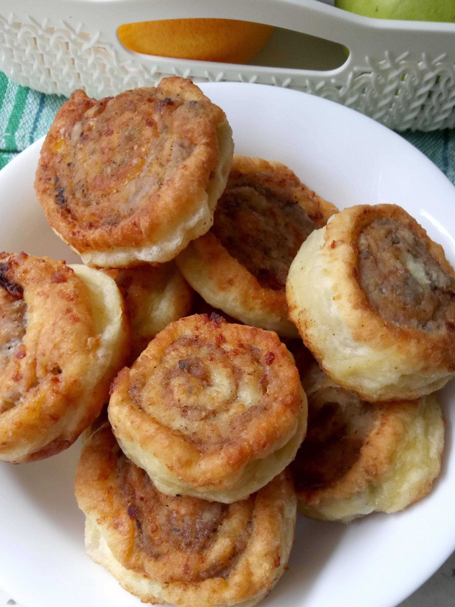 Шанежки с мясом