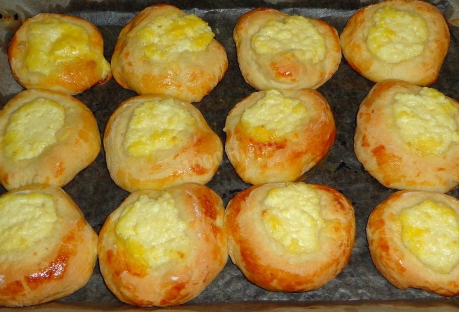 Шанежки с творогом