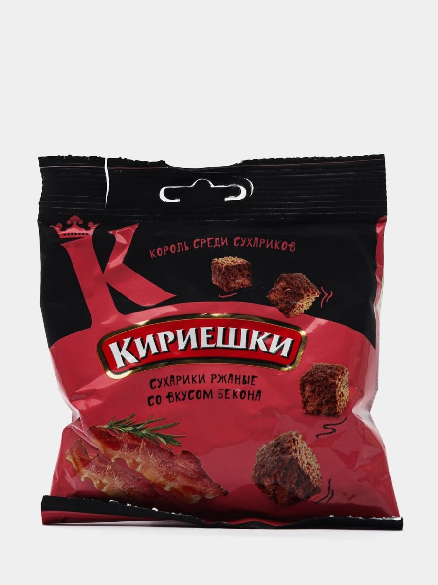 Сухарики ржаные кириешки шашлык (60г) с кетчупом Heinz (25г), 85г, Россия, 85 г