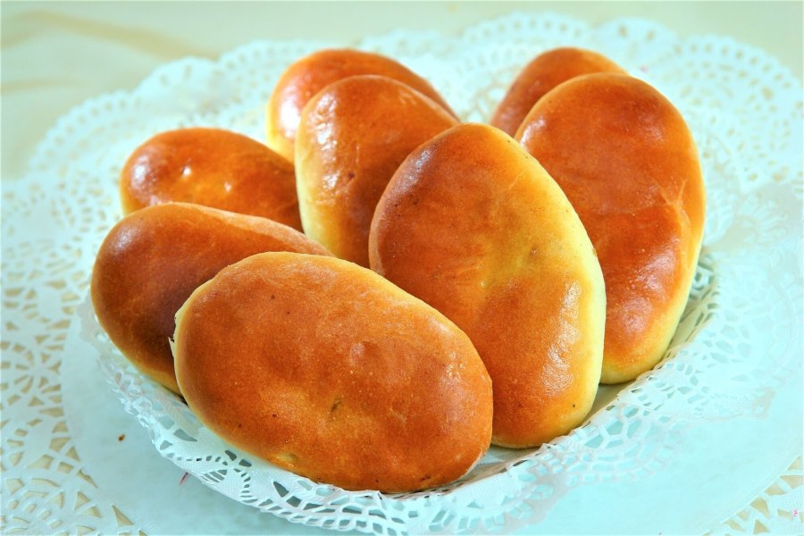Пирожки с картошкой жареные