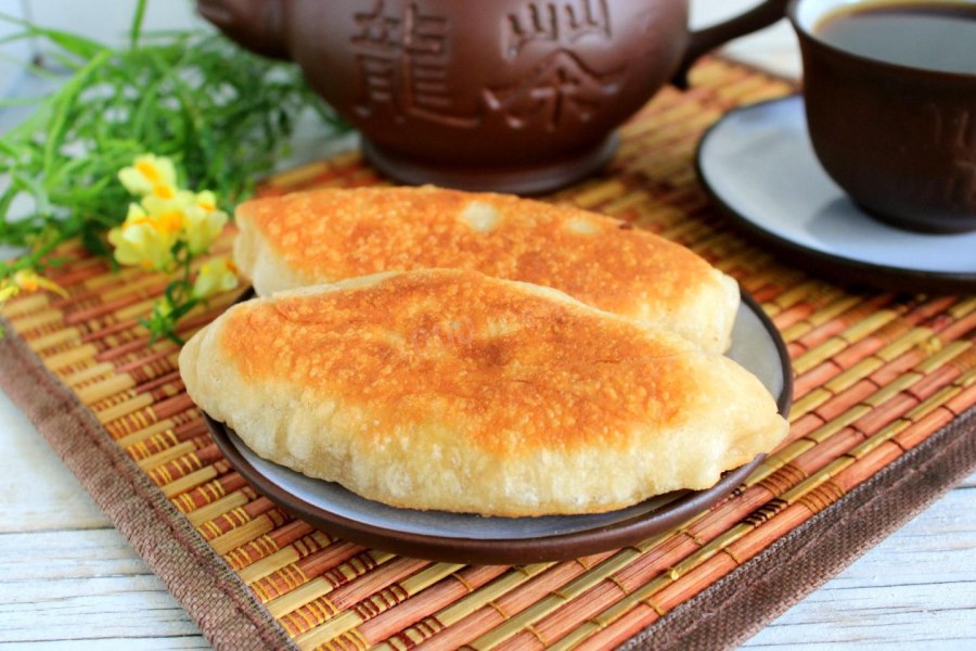 Пирожки с капустой жареные
