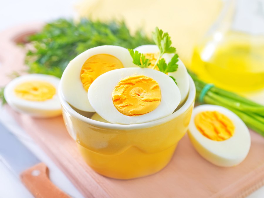Меню диетическое с яйцами