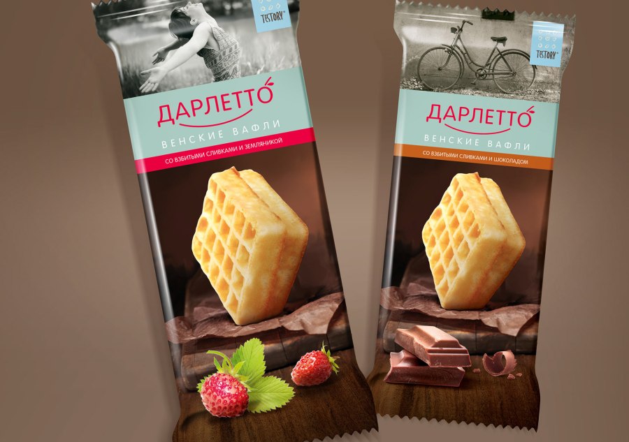 Мягкие вафли с суфле