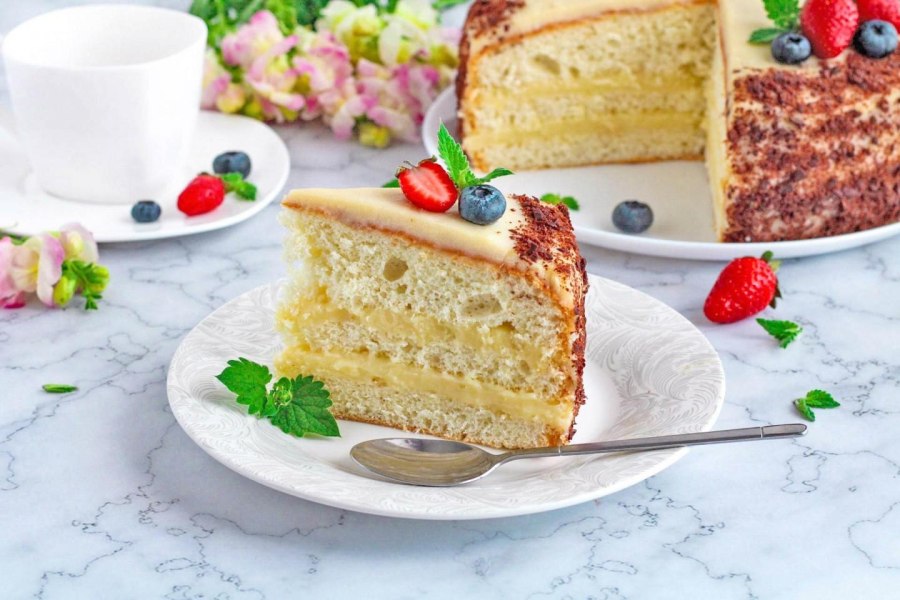 Торт из печенья