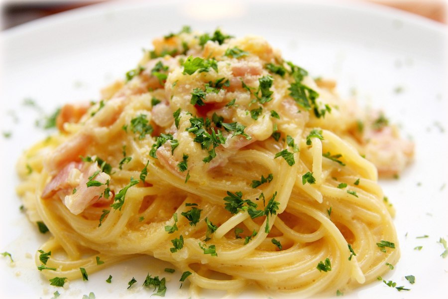 Паста карбонара «pasta alla Carbonara»