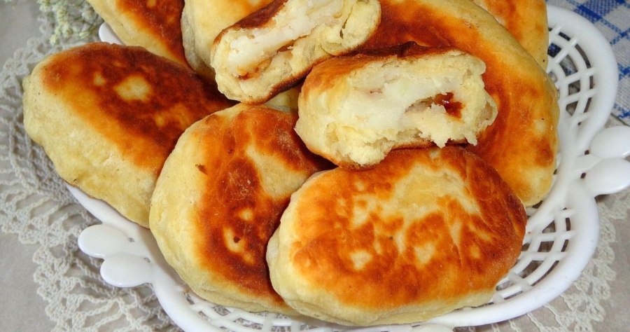 Пирожки на сковороде