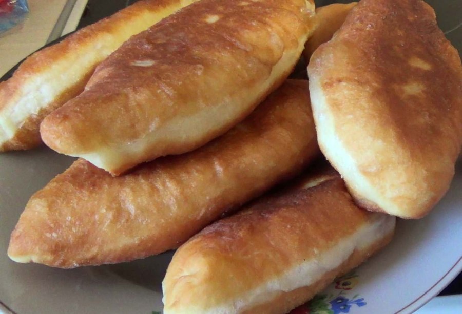 Пирожки с картошкой жареные