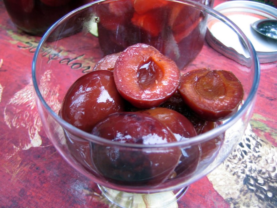 Слива моченая бочковая