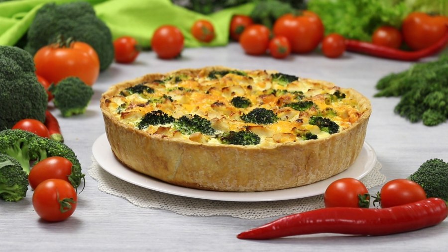 КИШ заливной пирог