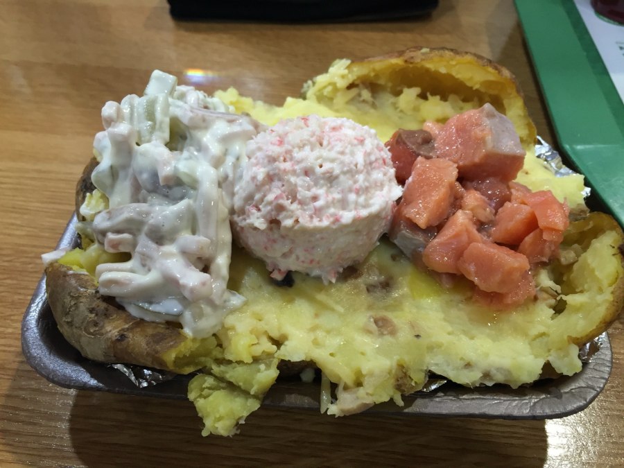 Крабовый ролл крошка картошка