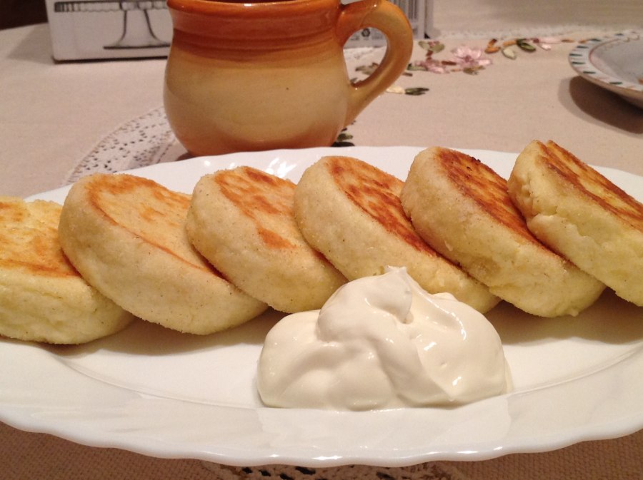 Творожная масса с бананом