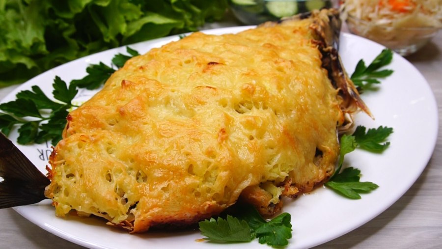 Рыба в картофельной корочке