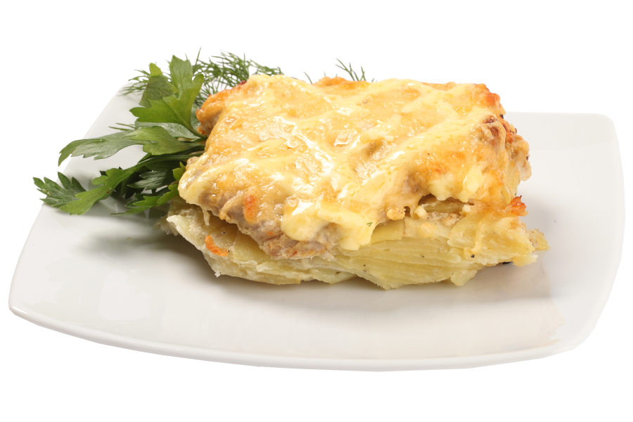 Свиная отбивная под сыром