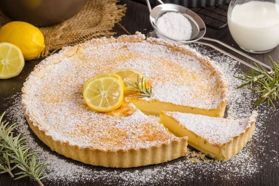 Торт с лимоном