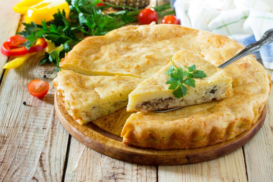 Пирог с рыбой