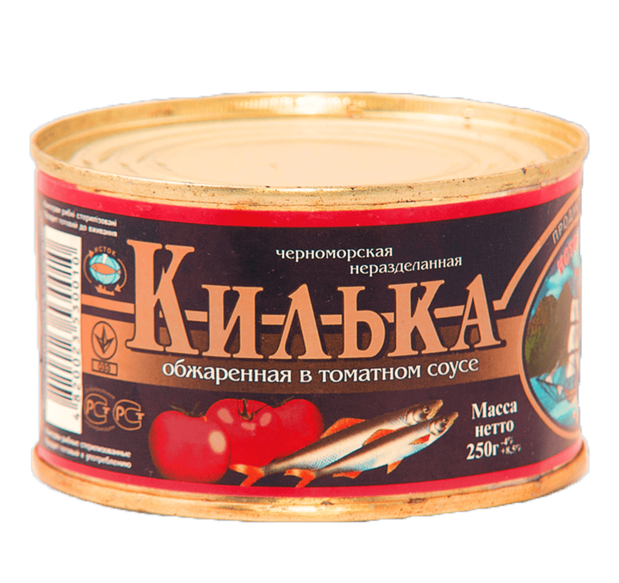 Килька в томате Исток 240гр ж/б 48шт
