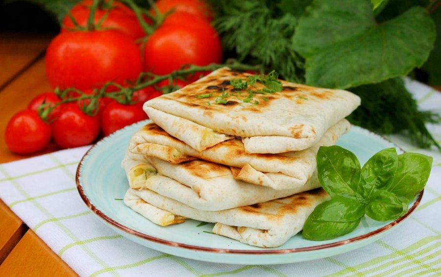Закуска из лаваша с мимозой