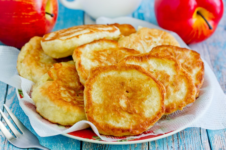 Банановые панкейки