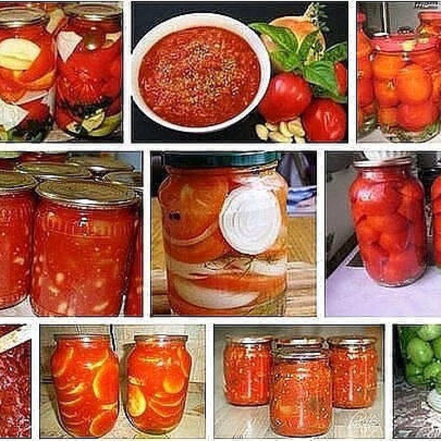 Аппетитка из помидор и перца