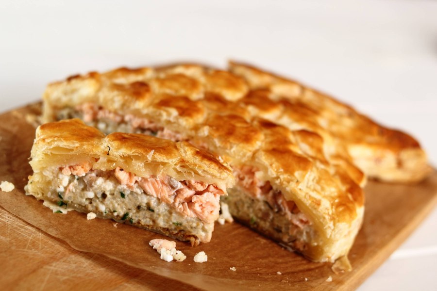 Заливной пирог с мясом в духовке