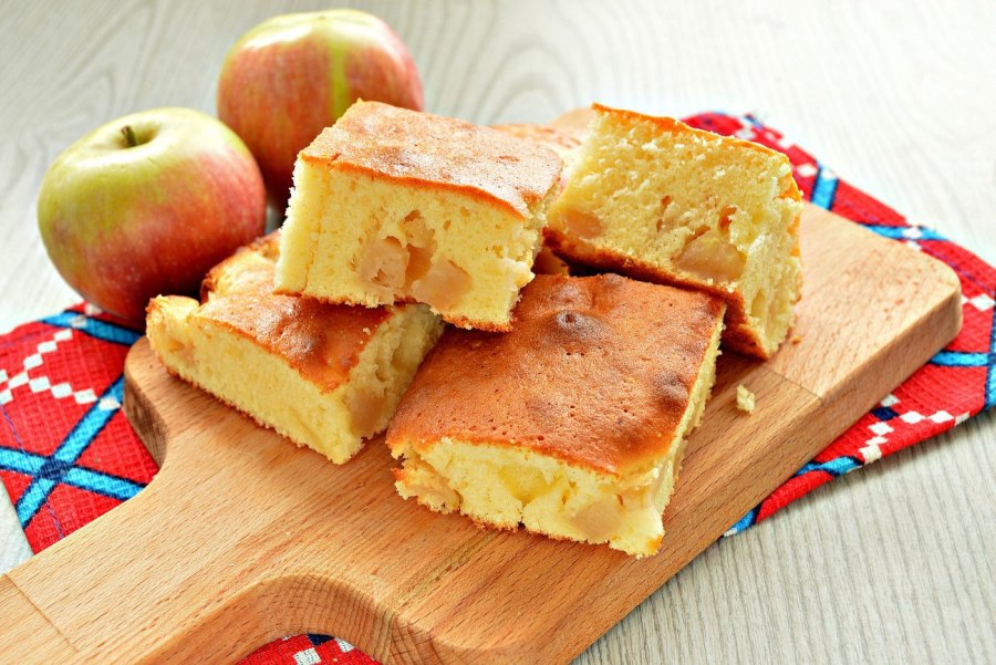Яблочная Жизель пирог