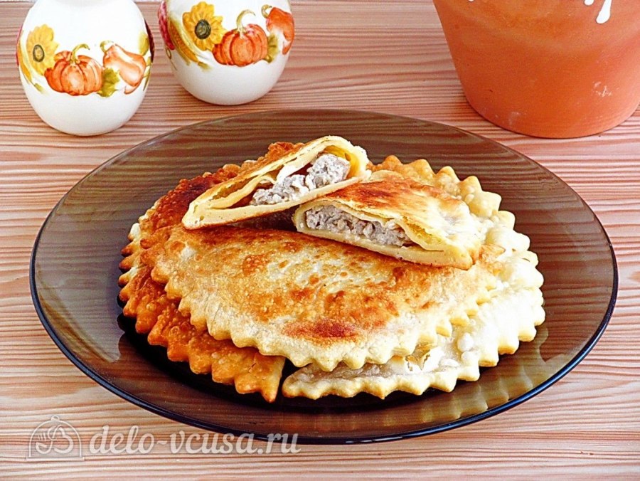 Чебуреки на кефире