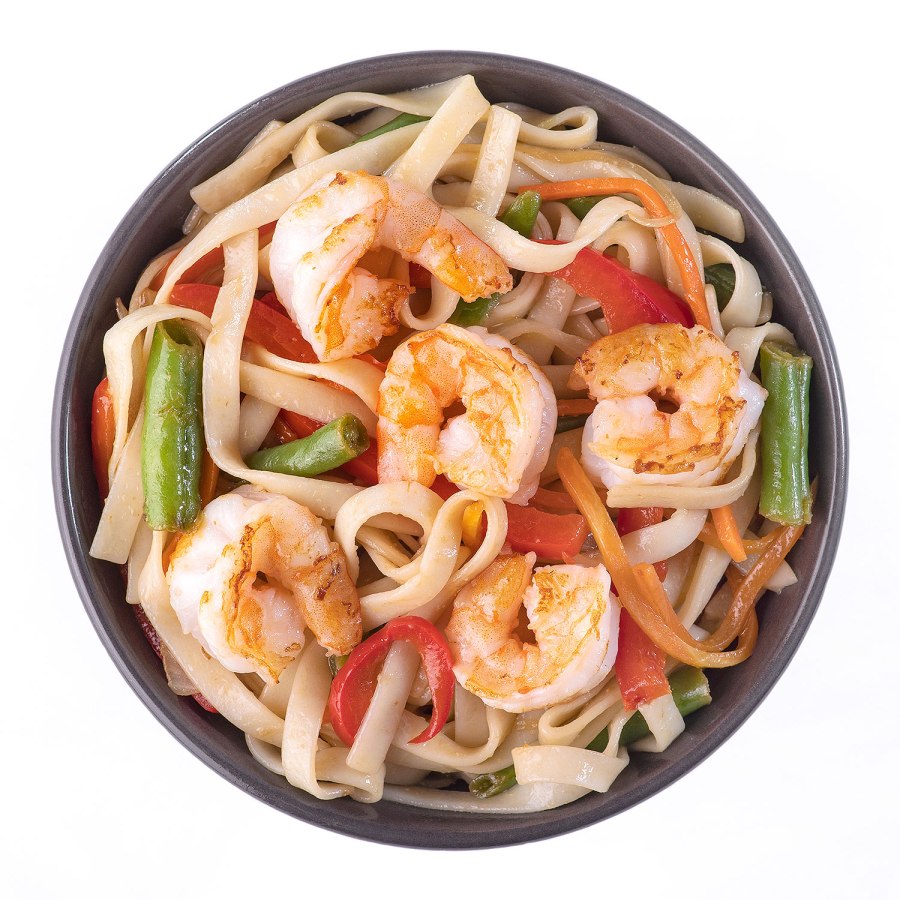 Wok удон дары моря