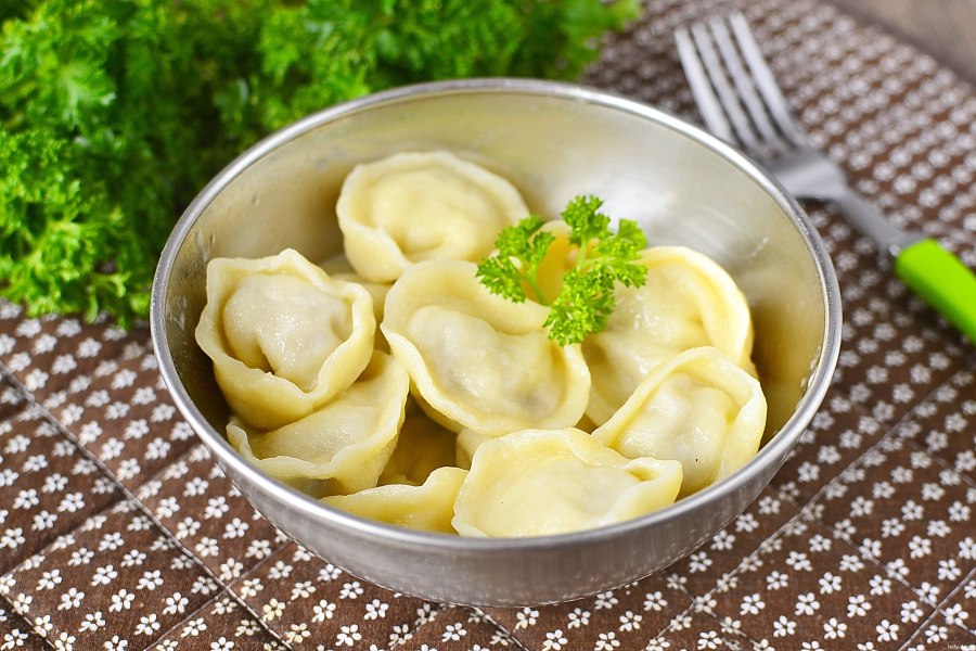 Пельмени отварные