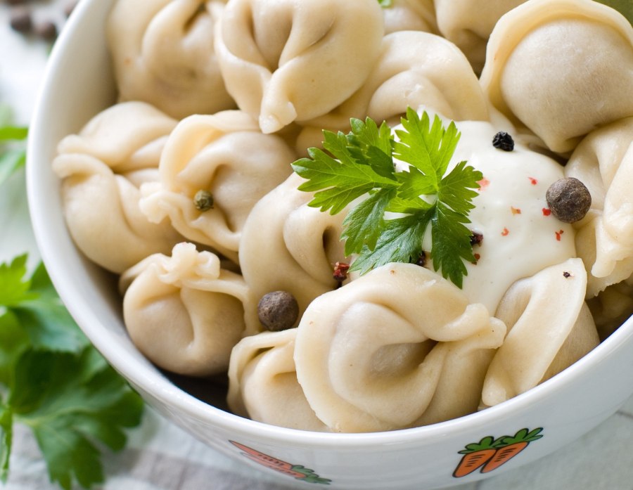 Красивые пельмени