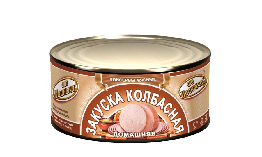 Консервированная колбаса