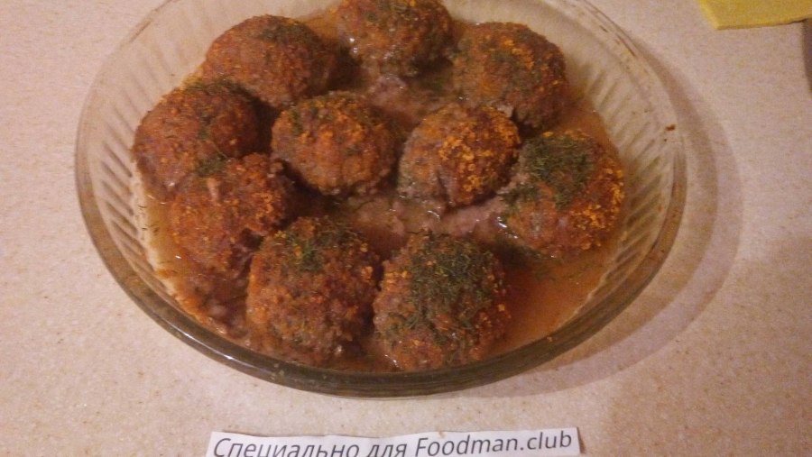 Гречка с котлетой