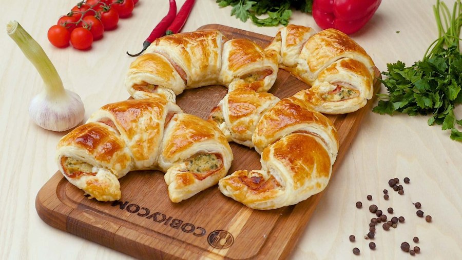 Слоеные изделия с начинкой