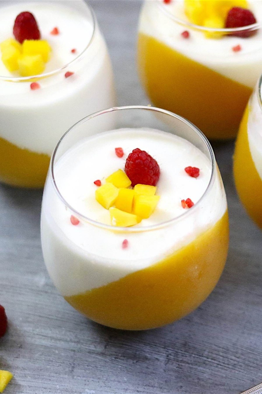 Десерт panna Cotta
