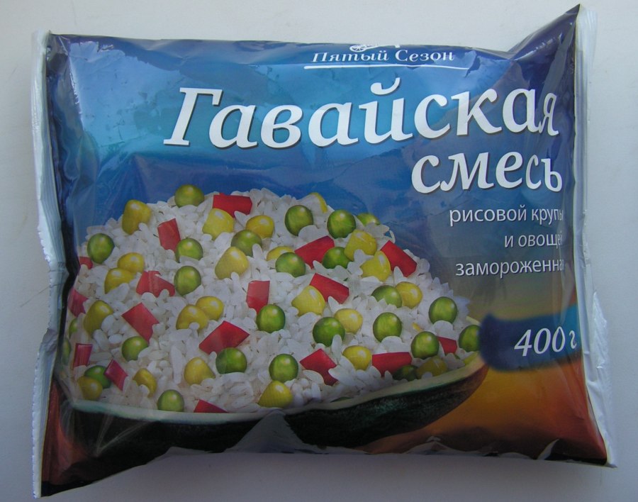 Гавайская смесь замороженная
