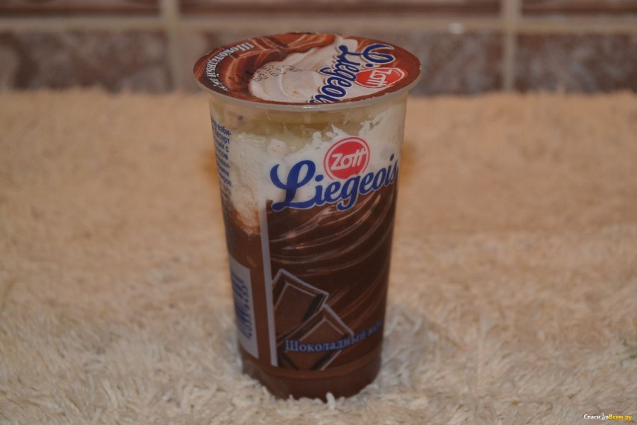 Десерт Zott Liegeois шоколадный