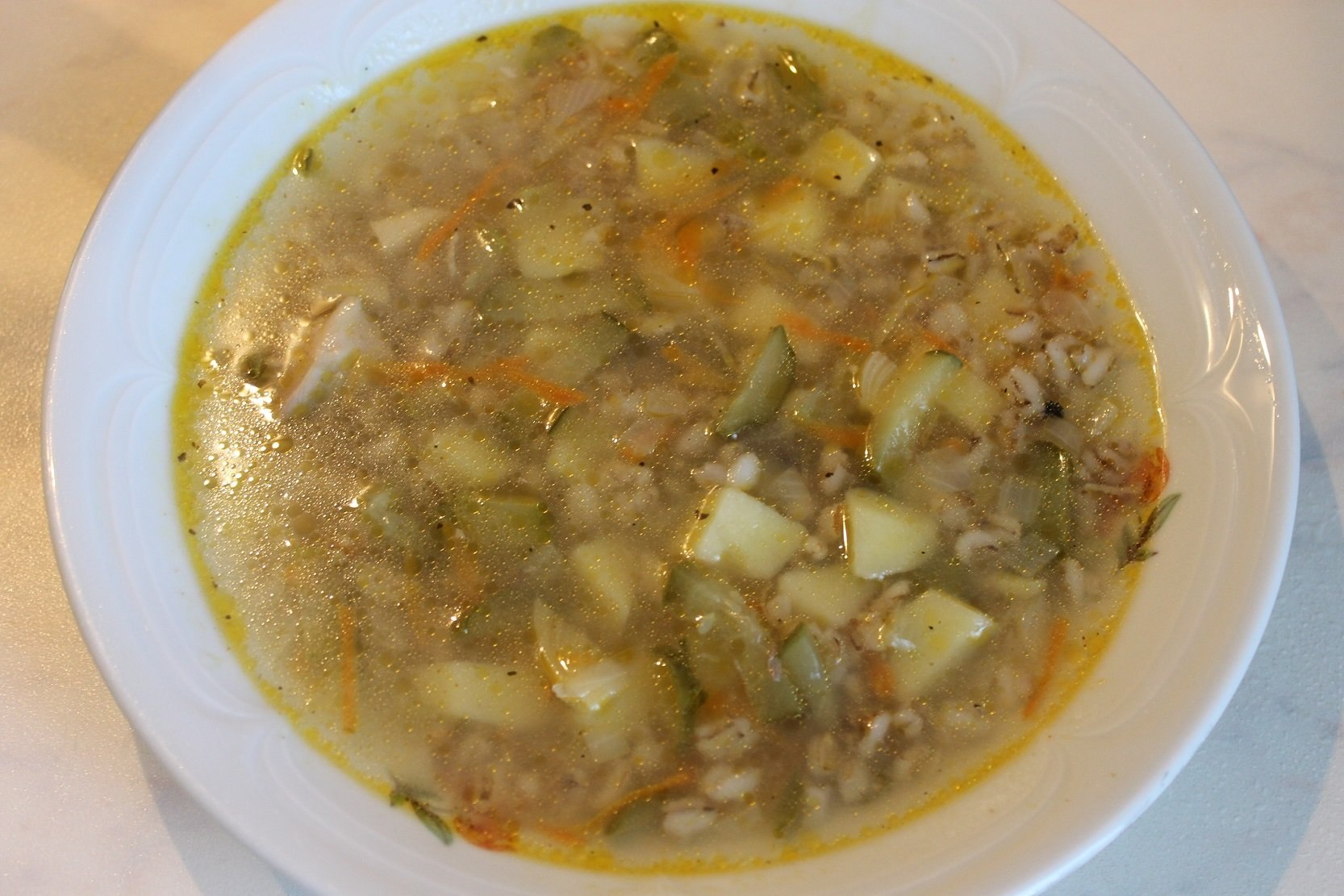 Суп с ячневой крупой на мясном бульоне рецепт с фото