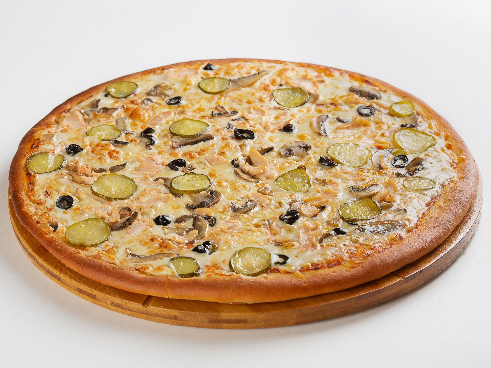 грибная пицца с шампиньонами и колбасой рецепт фото 92