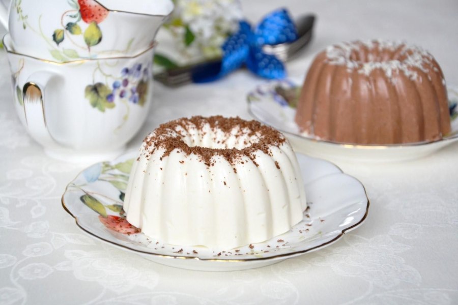 Пирожное с банановым суфле