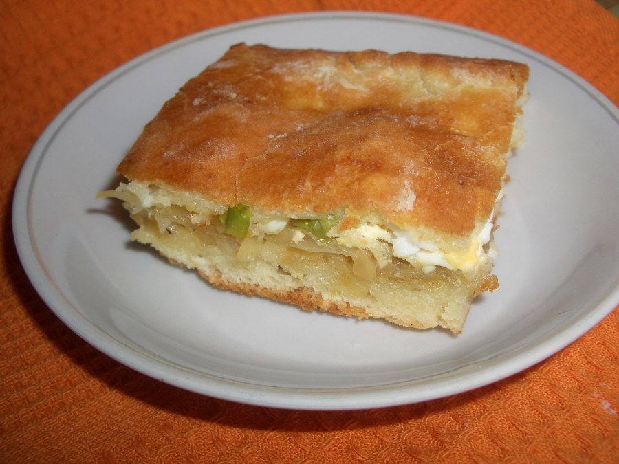 Кухня наизнанку заливной пирог с капустой