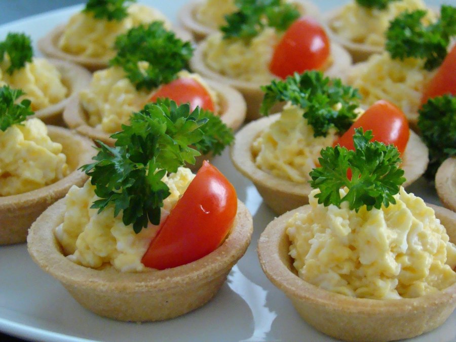 Тарталетки с сыром