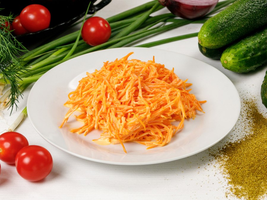 Морковный салат