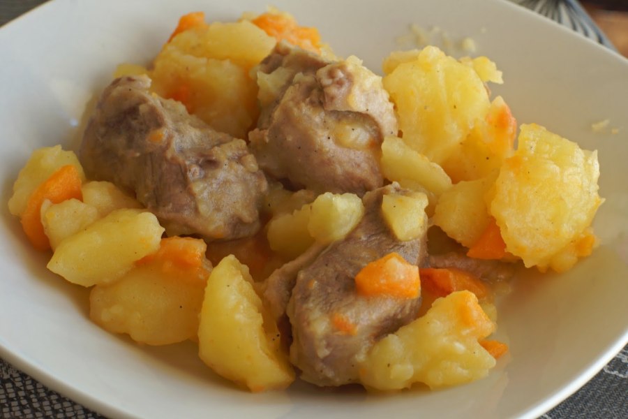 Картошка с мясом