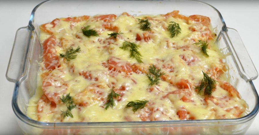 Запеканка картофельная с курицей