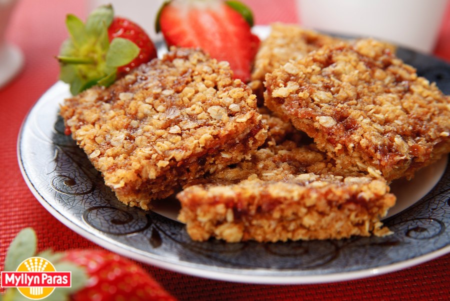 Печеньки с клубникой