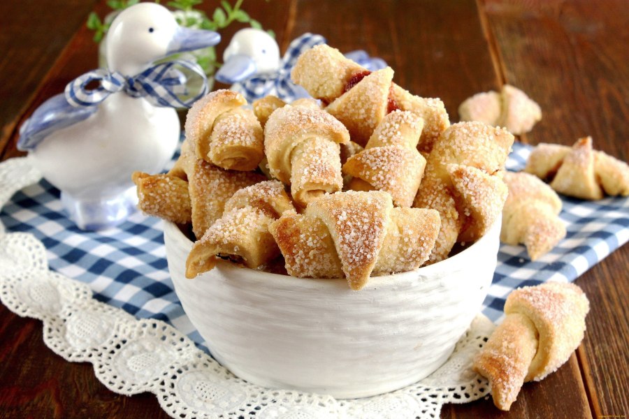 Рогалики с мармеладом