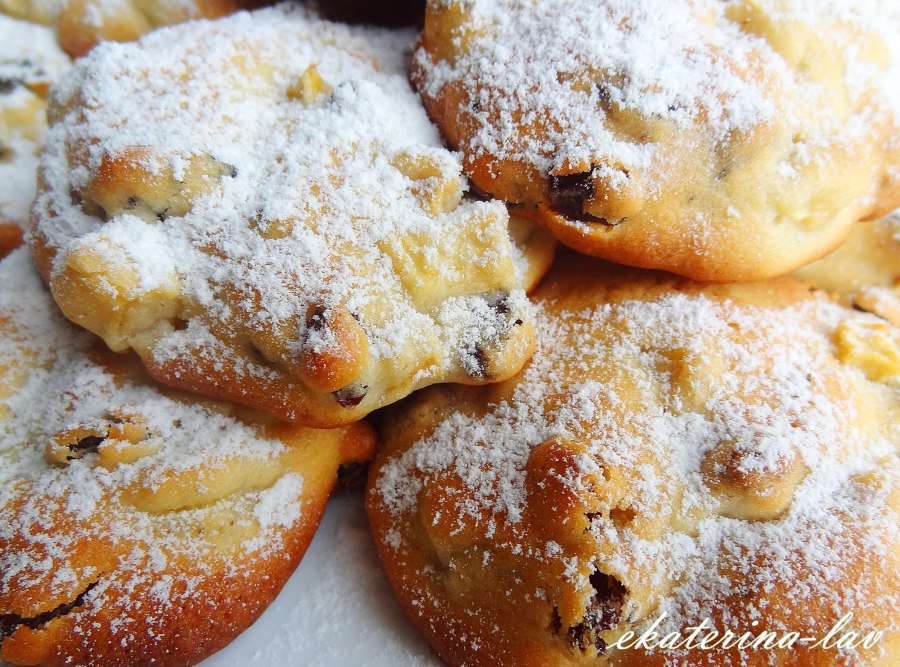 Печенье с яблоками
