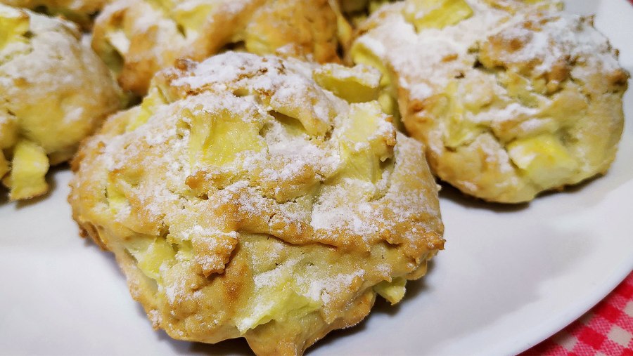 Печенье с яблоками