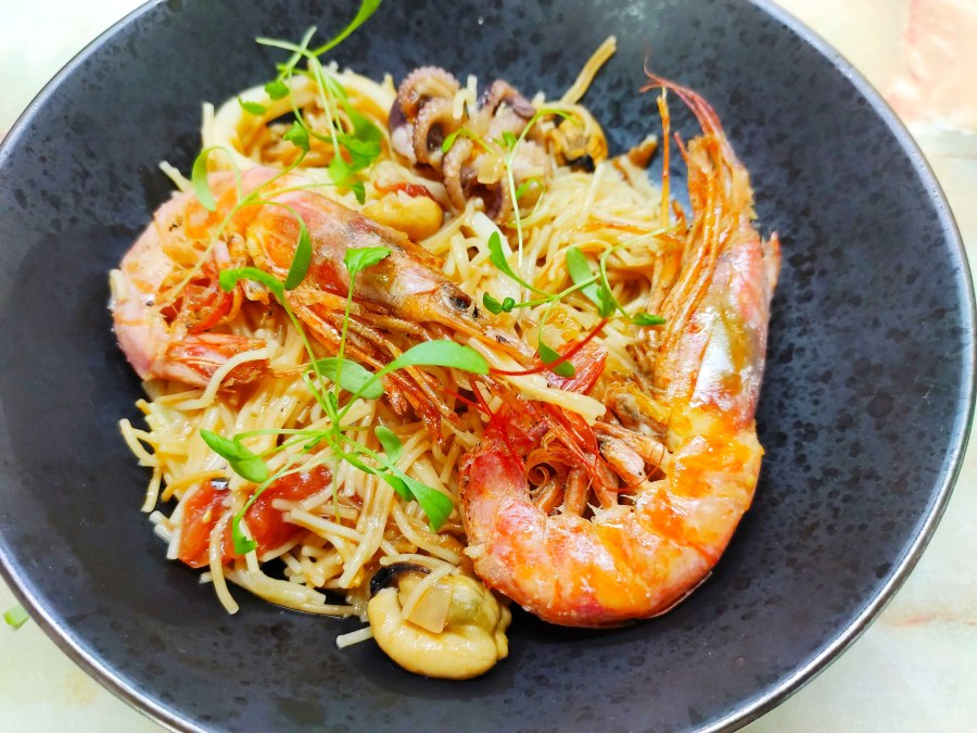 Лангустины плов