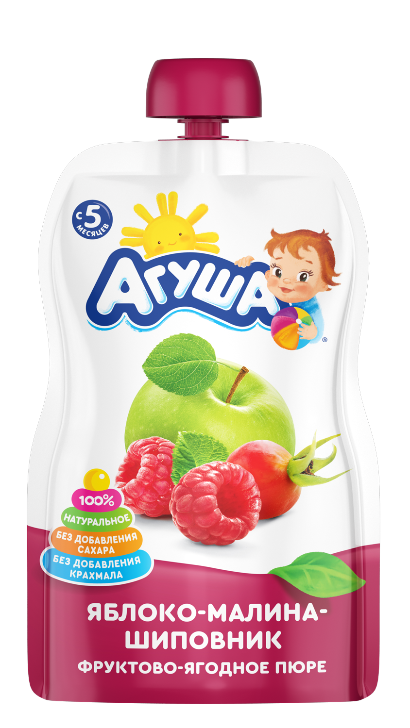 Фруктовое пюре яблоко