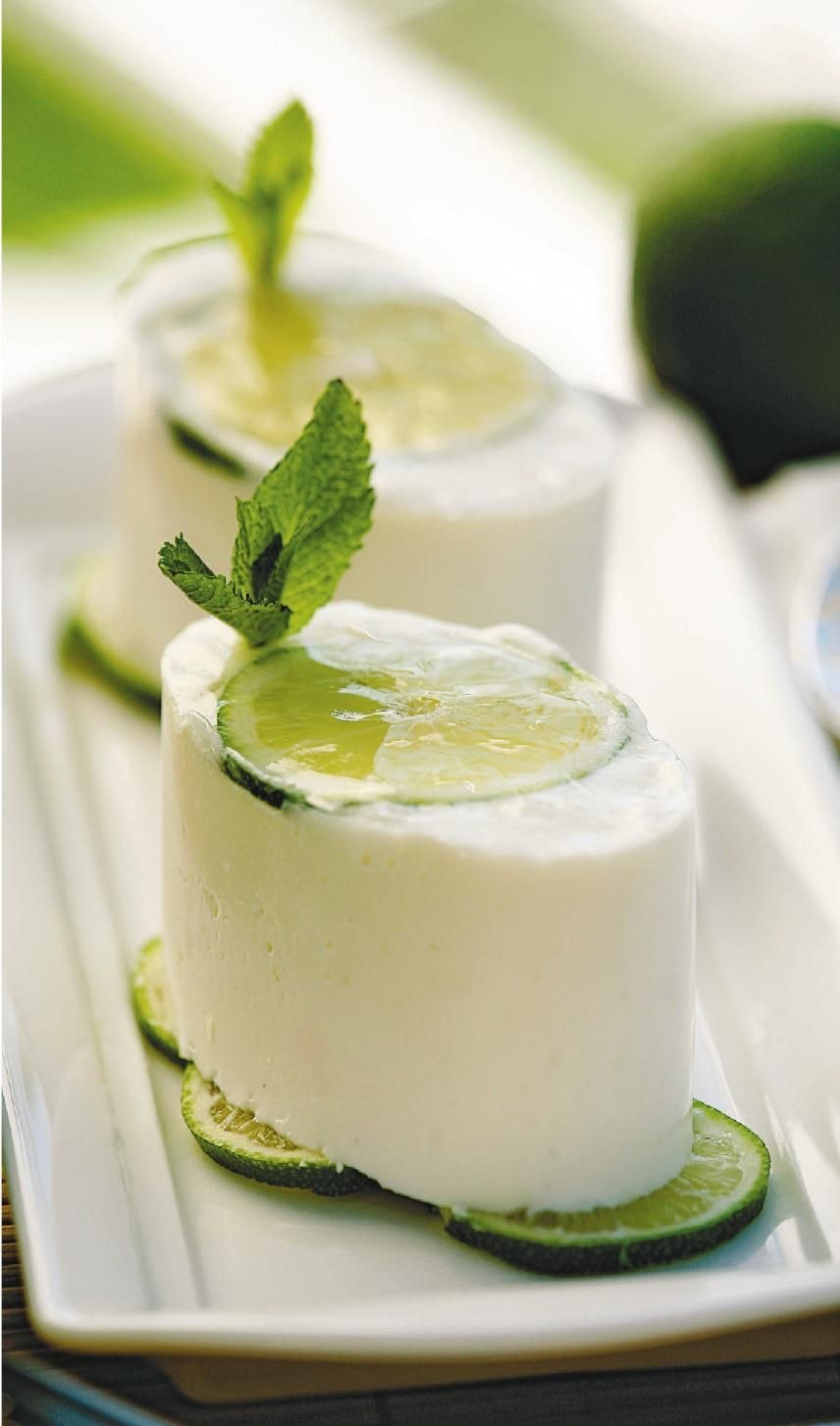 Лаймовый десерт